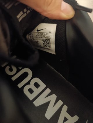 Nike Air Force 1 Ambush Negras