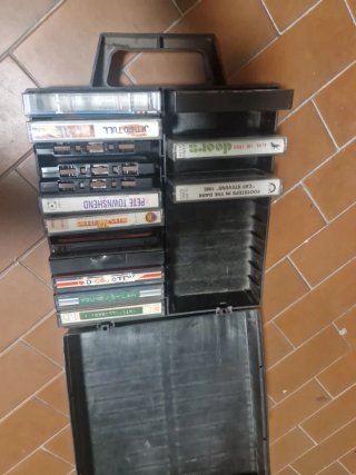 Musicassette Vintage Jethro Tull, Doors, Dylan