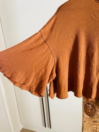 Conjunto Zara Top Ancho y Pantalón Rayas