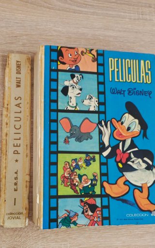 Lote 8 Libri Film Walt Disney JOVIAL