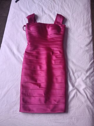 Vestido de fiesta rosa