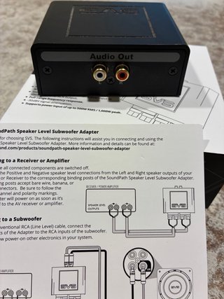 Adaptador Subwoofer SVS Sound Path