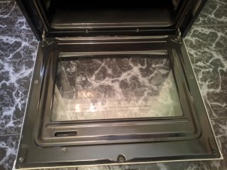 Vitrocerámica y Horno Blanco
