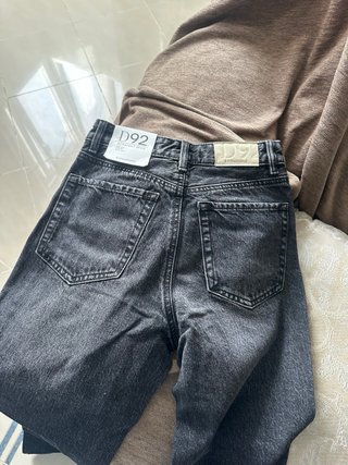 Pantalón Stradivarius D92 Recto Negro Talla 34