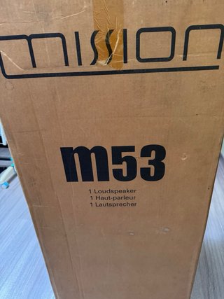 Altavoces Mission M53 Naranja/Plata
