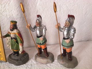 Figuras Belén Herodes y Soldados