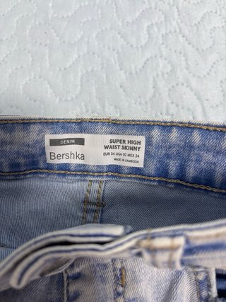 Pantalón vaquero largo azul
