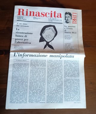Rivista Rinascita Partito comunista Togliatti
