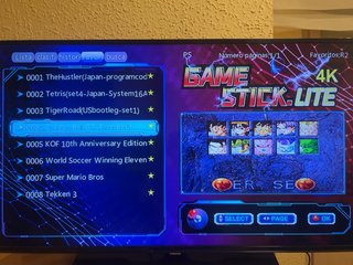 Consola Retro Game Stick Lite 4K