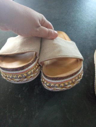 Sandalias Andarina Beige Talla 36