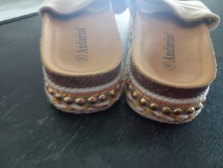 Sandalias Andarina Beige Talla 36