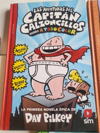 Libros Capitán Calzoncillos