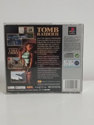 Tomb Raider II 2 PS1 Platinum Edición PAL