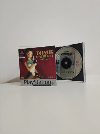 Tomb Raider II 2 PS1 Platinum Edición PAL