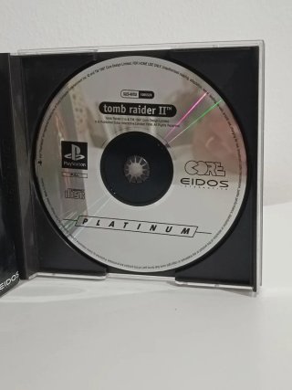 Tomb Raider II 2 PS1 Platinum Edición PAL