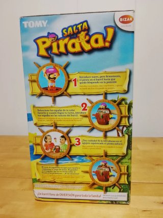 Juego Salta Pirata Bizak