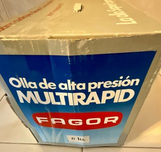 Olla a presión Fagor Multirapid 6L