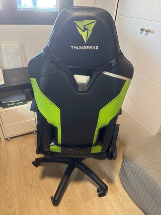 Silla Gaming ThunderX3 Negra y Verde
