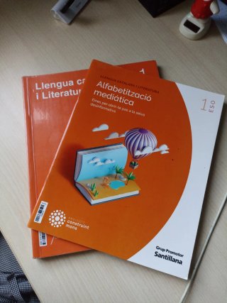 Llengua catalana i literatura 1 ESO - Santillana