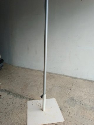 Estructura de sombrilla de aluminio