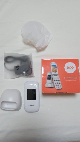 Teléfono SPC Harmony Tapa Blanco