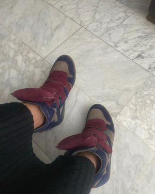 Zapatillas Hakei plataforma interior 9cm.