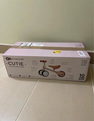 Bici sin pedales rosa Kinderkraft