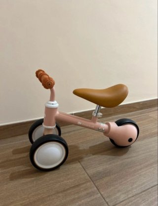 Bici sin pedales rosa Kinderkraft