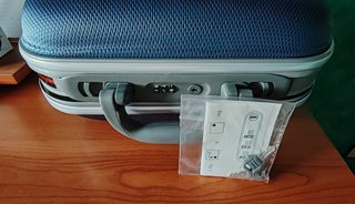 Beauty case High Quality rigido blu