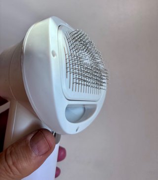 Cepillo secador eléctrico 2 en 1 para mascotas