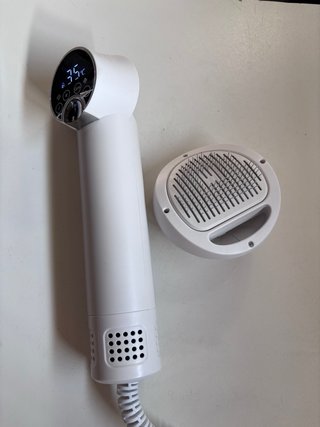 Cepillo secador eléctrico 2 en 1 para mascotas