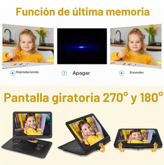 Reproductor DVD Portátil 19.6''