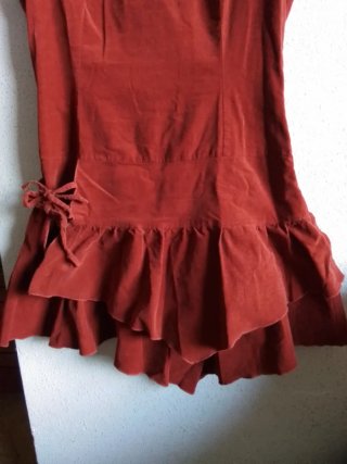 Vestido pana. Marca: "Promod". Muy buen estado.