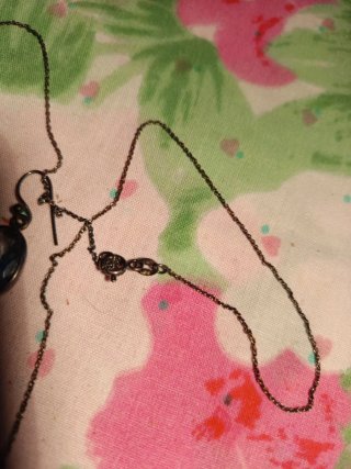 Conjunto Plata 925 Collar y Pendientes