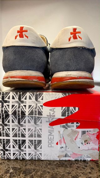 Premiata Scarpe Uomo Taglia 43 Blu/Grigio