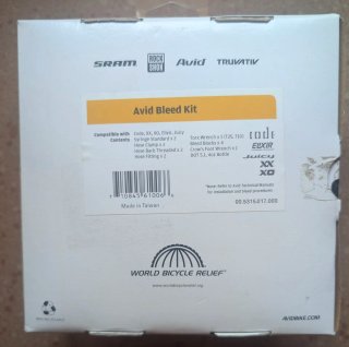 Kit Purga Frenos Avid Bleed Kit