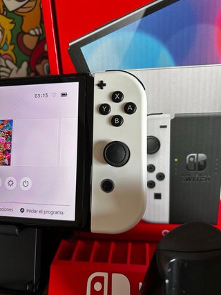 Nintendo Switch OLED Blanca COMO NUEVA