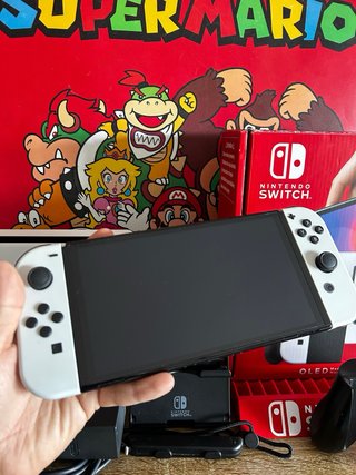 Nintendo Switch OLED Blanca COMO NUEVA