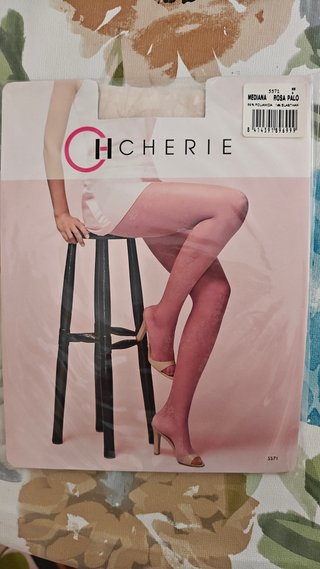 Medias Chérie 5571 Rosa Palo Talla M