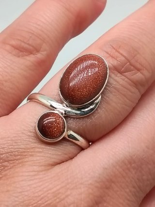 Anillo Plata Ley 925 Piedra Sol