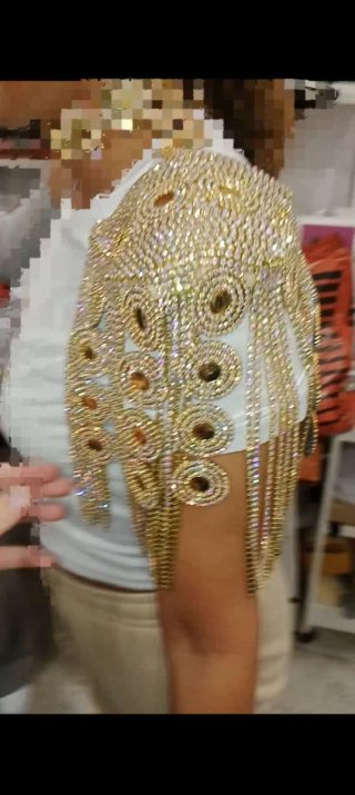 Vestido boda gitana ( dorado alboreal)