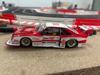 Ford Mustang Sideways Slot Car