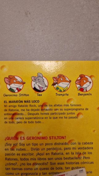 El maratón más loco Geronimo Stilton 45