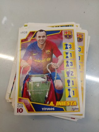 Cromos Barça 2009-10 Panini (158 unidades)