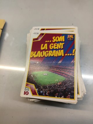 Cromos Barça 2009-10 Panini (158 unidades)