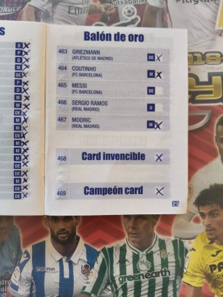 Colección Adrenalyn 2018-19 Panini