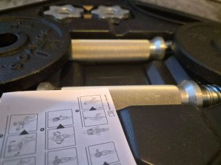 Kit de mancuernas Domyos de Decathlon de 20 kg