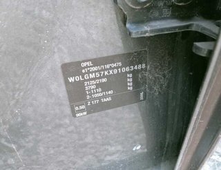 Opel 337484 asientos traseros insignia berlina