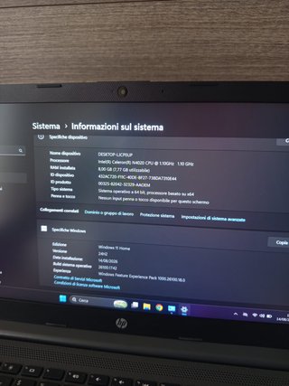 PC PORTATILE HP 240 G8 2023|8GB|NVMe 256GB|WIN11