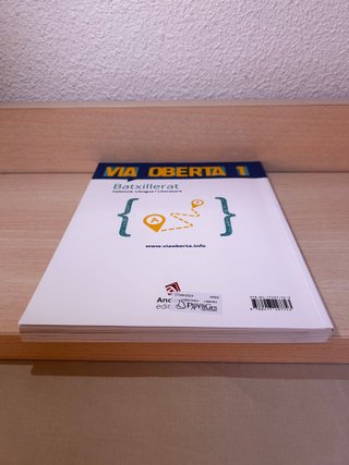 Valencià, llengua i literatura, batxillerat, 1